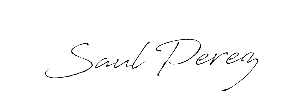 Also we have Saul Perez name is the best signature style. Create professional handwritten signature collection using Antro_Vectra autograph style. Saul Perez signature style 6 images and pictures png