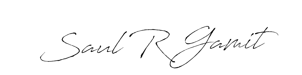 You should practise on your own different ways (Antro_Vectra) to write your name (Saul R Gamit) in signature. don't let someone else do it for you. Saul R Gamit signature style 6 images and pictures png