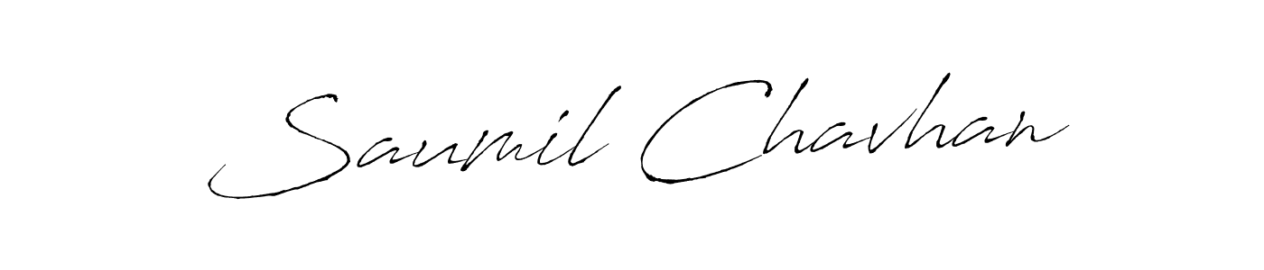 This is the best signature style for the Saumil Chavhan name. Also you like these signature font (Antro_Vectra). Mix name signature. Saumil Chavhan signature style 6 images and pictures png