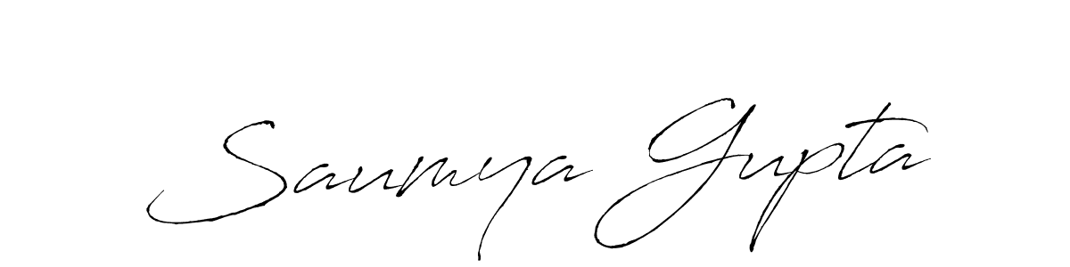 Also You can easily find your signature by using the search form. We will create Saumya Gupta name handwritten signature images for you free of cost using Antro_Vectra sign style. Saumya Gupta signature style 6 images and pictures png