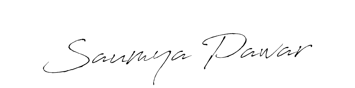 Also You can easily find your signature by using the search form. We will create Saumya Pawar name handwritten signature images for you free of cost using Antro_Vectra sign style. Saumya Pawar signature style 6 images and pictures png