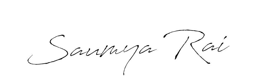 The best way (Antro_Vectra) to make a short signature is to pick only two or three words in your name. The name Saumya Rai include a total of six letters. For converting this name. Saumya Rai signature style 6 images and pictures png