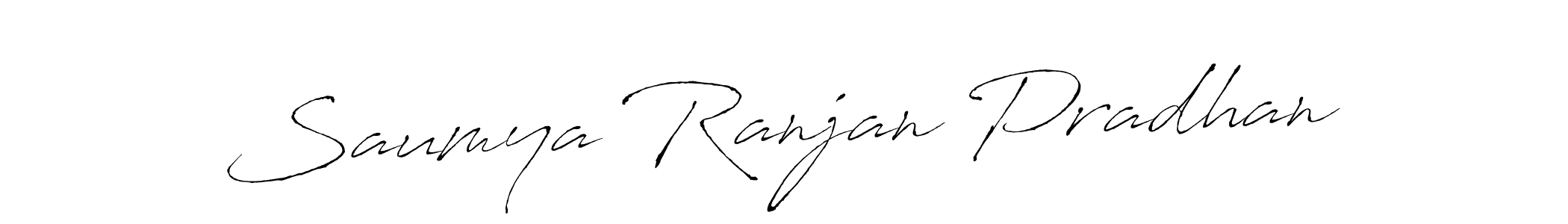 Use a signature maker to create a handwritten signature online. With this signature software, you can design (Antro_Vectra) your own signature for name Saumya Ranjan Pradhan. Saumya Ranjan Pradhan signature style 6 images and pictures png