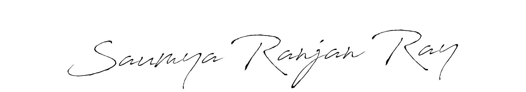 Use a signature maker to create a handwritten signature online. With this signature software, you can design (Antro_Vectra) your own signature for name Saumya Ranjan Ray. Saumya Ranjan Ray signature style 6 images and pictures png