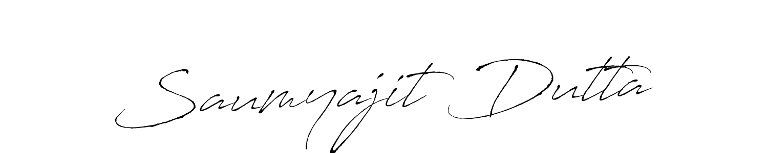 Use a signature maker to create a handwritten signature online. With this signature software, you can design (Antro_Vectra) your own signature for name Saumyajit Dutta. Saumyajit Dutta signature style 6 images and pictures png
