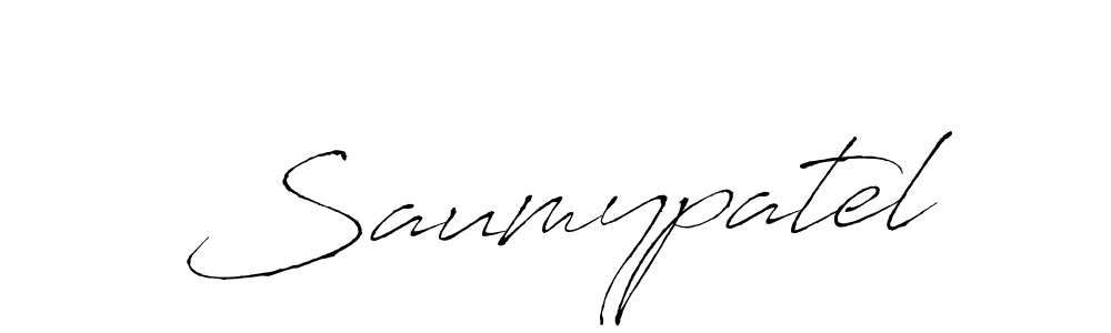 Antro_Vectra is a professional signature style that is perfect for those who want to add a touch of class to their signature. It is also a great choice for those who want to make their signature more unique. Get Saumypatel name to fancy signature for free. Saumypatel signature style 6 images and pictures png