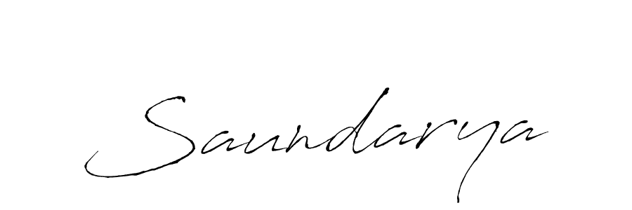 Also we have Saundarya name is the best signature style. Create professional handwritten signature collection using Antro_Vectra autograph style. Saundarya signature style 6 images and pictures png