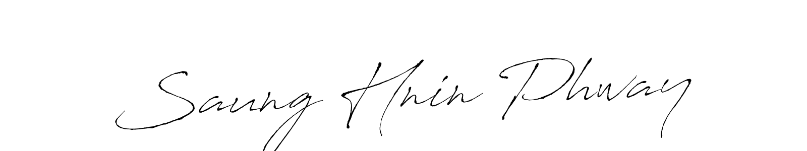 This is the best signature style for the Saung Hnin Phway name. Also you like these signature font (Antro_Vectra). Mix name signature. Saung Hnin Phway signature style 6 images and pictures png