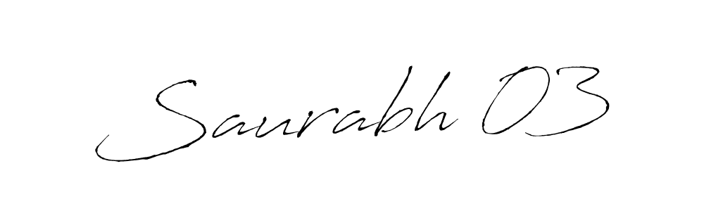 Use a signature maker to create a handwritten signature online. With this signature software, you can design (Antro_Vectra) your own signature for name Saurabh 03. Saurabh 03 signature style 6 images and pictures png