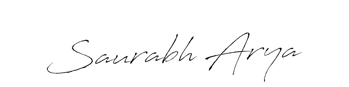 How to make Saurabh Arya signature? Antro_Vectra is a professional autograph style. Create handwritten signature for Saurabh Arya name. Saurabh Arya signature style 6 images and pictures png