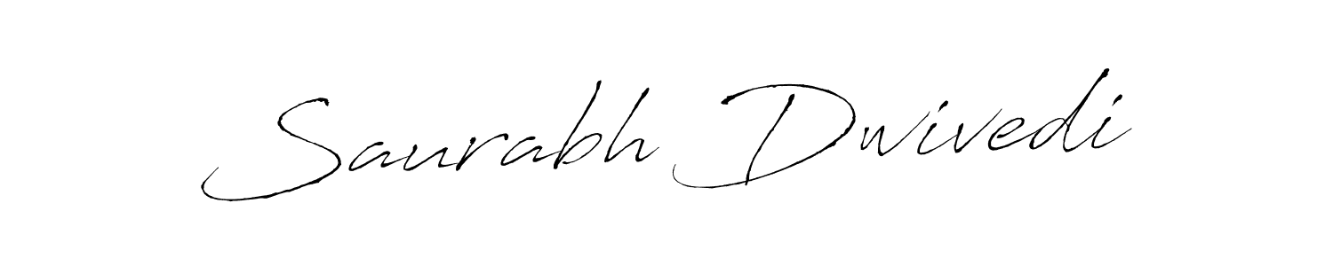 Create a beautiful signature design for name Saurabh Dwivedi. With this signature (Antro_Vectra) fonts, you can make a handwritten signature for free. Saurabh Dwivedi signature style 6 images and pictures png