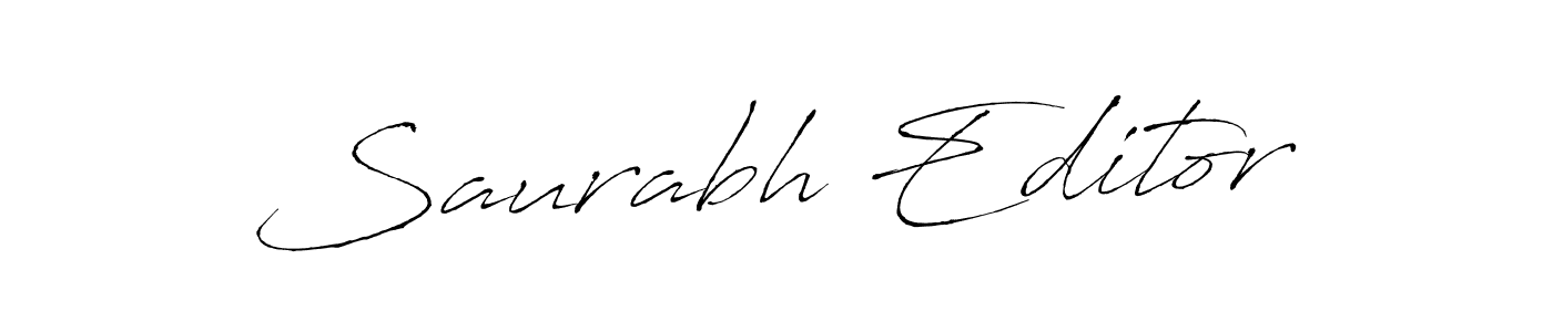 Once you've used our free online signature maker to create your best signature Antro_Vectra style, it's time to enjoy all of the benefits that Saurabh Editor name signing documents. Saurabh Editor signature style 6 images and pictures png