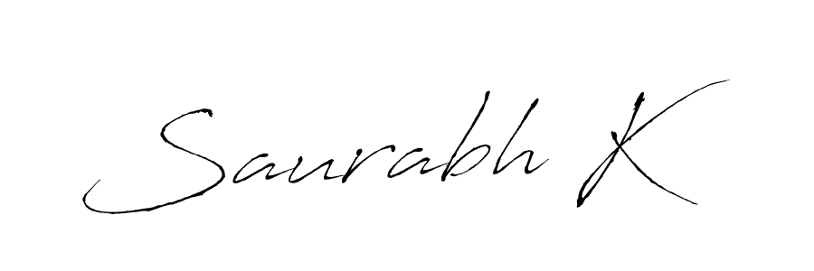 Here are the top 10 professional signature styles for the name Saurabh K. These are the best autograph styles you can use for your name. Saurabh K signature style 6 images and pictures png