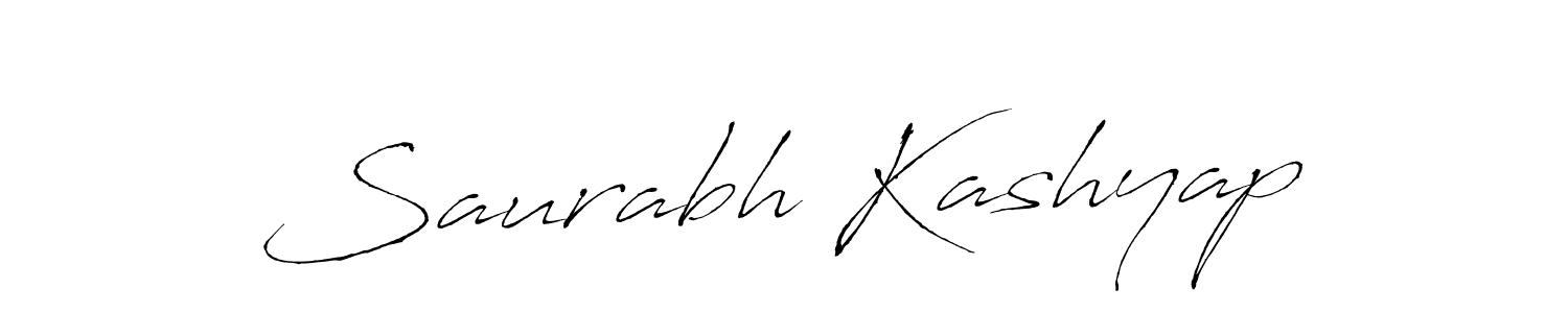 Use a signature maker to create a handwritten signature online. With this signature software, you can design (Antro_Vectra) your own signature for name Saurabh Kashyap. Saurabh Kashyap signature style 6 images and pictures png