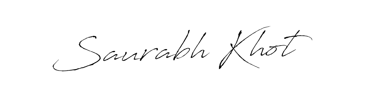 Make a beautiful signature design for name Saurabh Khot. Use this online signature maker to create a handwritten signature for free. Saurabh Khot signature style 6 images and pictures png