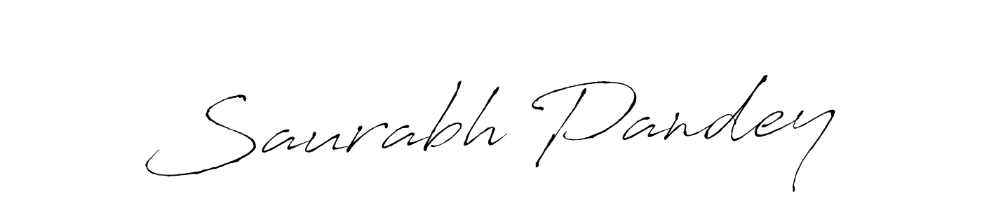 Create a beautiful signature design for name Saurabh Pandey. With this signature (Antro_Vectra) fonts, you can make a handwritten signature for free. Saurabh Pandey signature style 6 images and pictures png