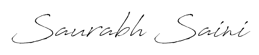 If you are searching for the best signature style for your name Saurabh Saini, here we have designed multiple signature styles using Antro_Vectra. Saurabh Saini signature style 6 images and pictures png