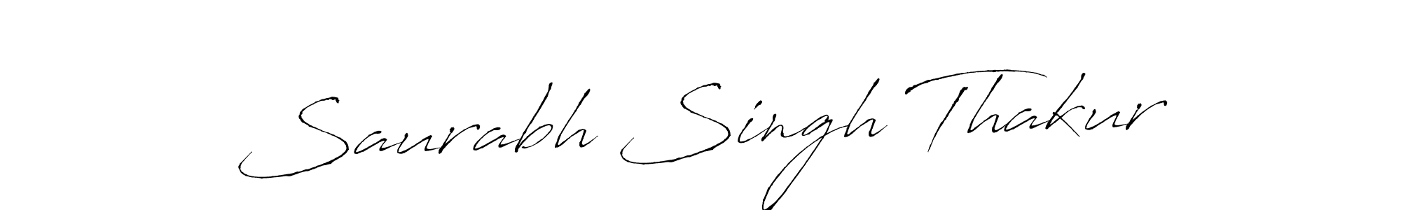 The best way (Antro_Vectra) to make a short signature is to pick only two or three words in your name. The name Saurabh Singh Thakur include a total of six letters. For converting this name. Saurabh Singh Thakur signature style 6 images and pictures png