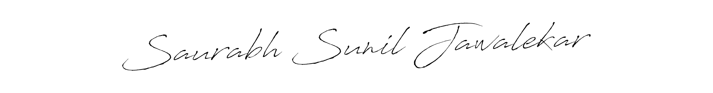 How to make Saurabh Sunil Jawalekar signature? Antro_Vectra is a professional autograph style. Create handwritten signature for Saurabh Sunil Jawalekar name. Saurabh Sunil Jawalekar signature style 6 images and pictures png