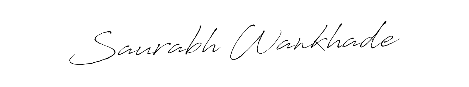The best way (Antro_Vectra) to make a short signature is to pick only two or three words in your name. The name Saurabh Wankhade include a total of six letters. For converting this name. Saurabh Wankhade signature style 6 images and pictures png