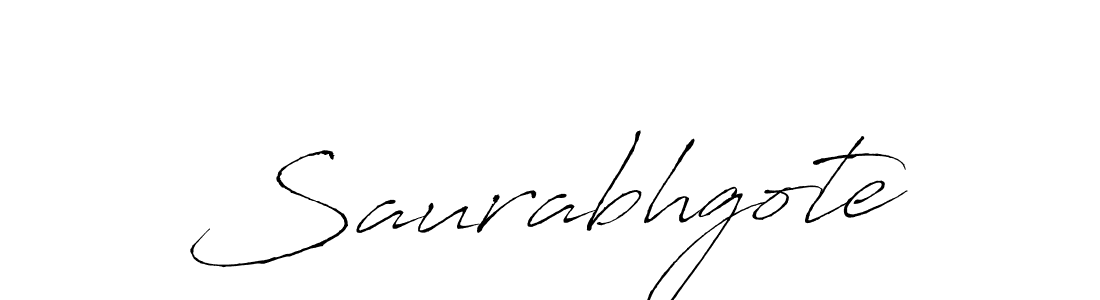 Use a signature maker to create a handwritten signature online. With this signature software, you can design (Antro_Vectra) your own signature for name Saurabhgote. Saurabhgote signature style 6 images and pictures png