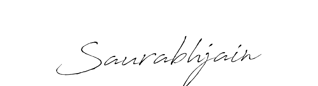 The best way (Antro_Vectra) to make a short signature is to pick only two or three words in your name. The name Saurabhjain include a total of six letters. For converting this name. Saurabhjain signature style 6 images and pictures png