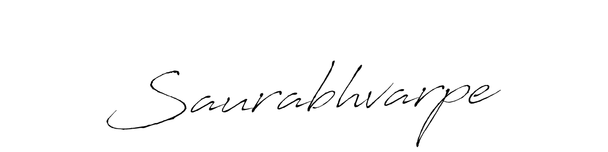 Use a signature maker to create a handwritten signature online. With this signature software, you can design (Antro_Vectra) your own signature for name Saurabhvarpe. Saurabhvarpe signature style 6 images and pictures png