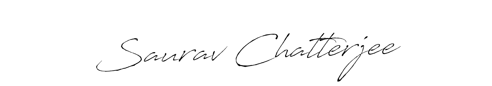 How to make Saurav Chatterjee signature? Antro_Vectra is a professional autograph style. Create handwritten signature for Saurav Chatterjee name. Saurav Chatterjee signature style 6 images and pictures png
