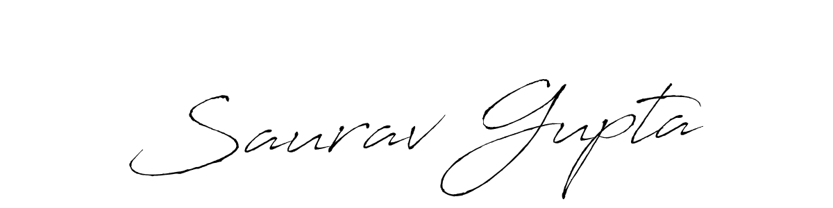 Create a beautiful signature design for name Saurav Gupta. With this signature (Antro_Vectra) fonts, you can make a handwritten signature for free. Saurav Gupta signature style 6 images and pictures png