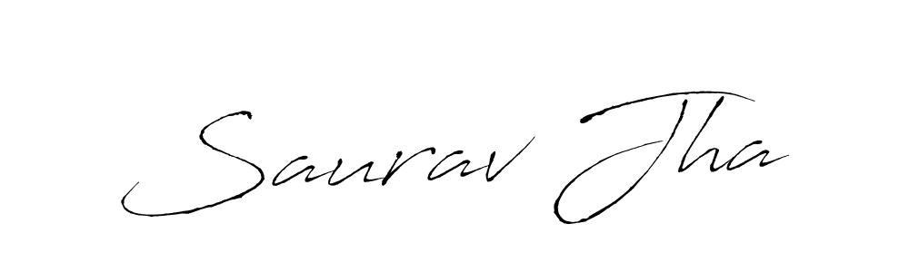 Use a signature maker to create a handwritten signature online. With this signature software, you can design (Antro_Vectra) your own signature for name Saurav Jha. Saurav Jha signature style 6 images and pictures png