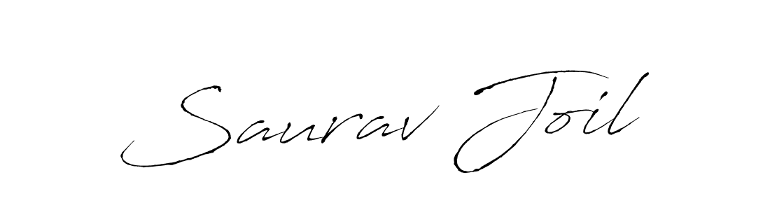 Saurav Joil stylish signature style. Best Handwritten Sign (Antro_Vectra) for my name. Handwritten Signature Collection Ideas for my name Saurav Joil. Saurav Joil signature style 6 images and pictures png