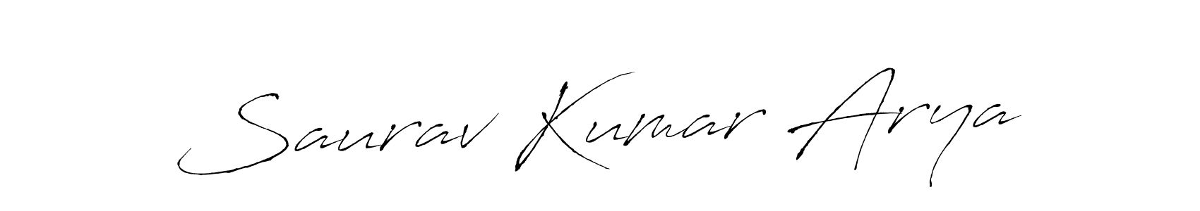 Saurav Kumar Arya stylish signature style. Best Handwritten Sign (Antro_Vectra) for my name. Handwritten Signature Collection Ideas for my name Saurav Kumar Arya. Saurav Kumar Arya signature style 6 images and pictures png