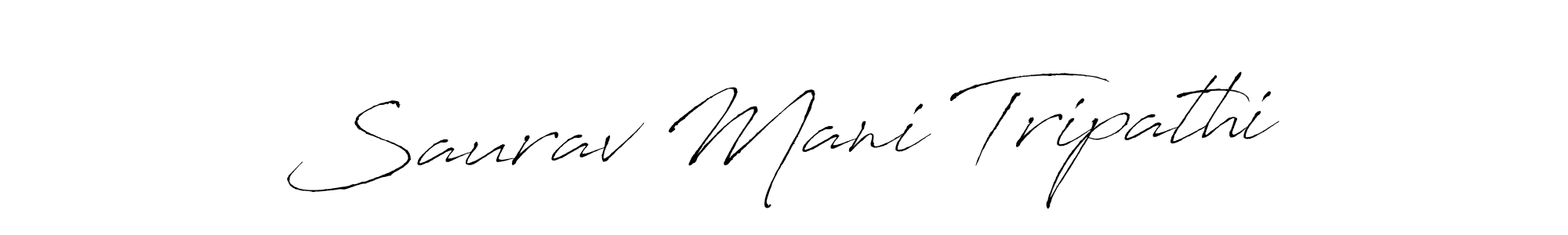 Similarly Antro_Vectra is the best handwritten signature design. Signature creator online .You can use it as an online autograph creator for name Saurav Mani Tripathi. Saurav Mani Tripathi signature style 6 images and pictures png