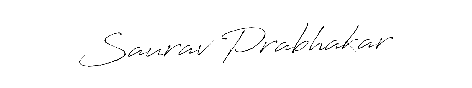 Saurav Prabhakar stylish signature style. Best Handwritten Sign (Antro_Vectra) for my name. Handwritten Signature Collection Ideas for my name Saurav Prabhakar. Saurav Prabhakar signature style 6 images and pictures png