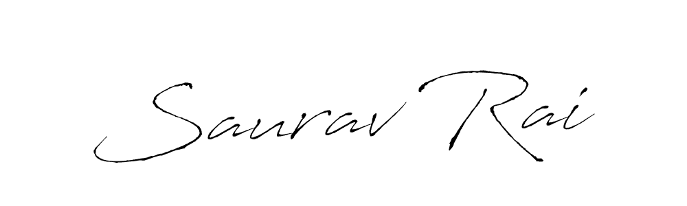 Use a signature maker to create a handwritten signature online. With this signature software, you can design (Antro_Vectra) your own signature for name Saurav Rai. Saurav Rai signature style 6 images and pictures png