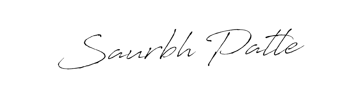 Make a beautiful signature design for name Saurbh Patle. Use this online signature maker to create a handwritten signature for free. Saurbh Patle signature style 6 images and pictures png