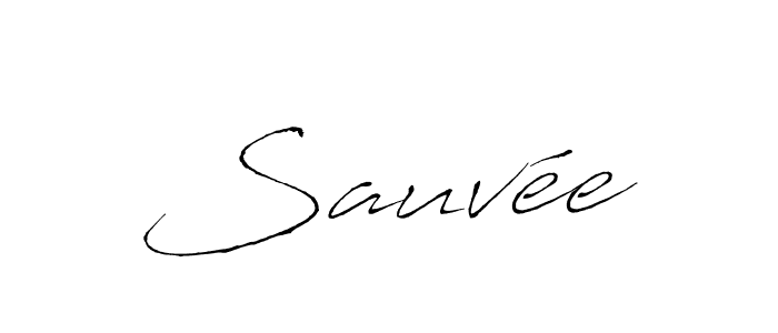 Create a beautiful signature design for name Sauvée. With this signature (Antro_Vectra) fonts, you can make a handwritten signature for free. Sauvée signature style 6 images and pictures png