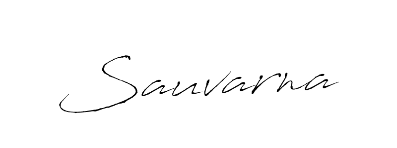 How to make Sauvarna signature? Antro_Vectra is a professional autograph style. Create handwritten signature for Sauvarna name. Sauvarna signature style 6 images and pictures png