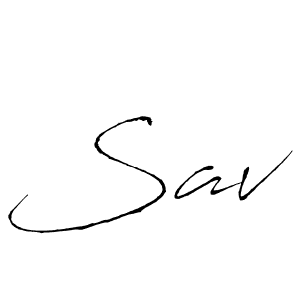 The best way (Antro_Vectra) to make a short signature is to pick only two or three words in your name. The name Sav include a total of six letters. For converting this name. Sav signature style 6 images and pictures png