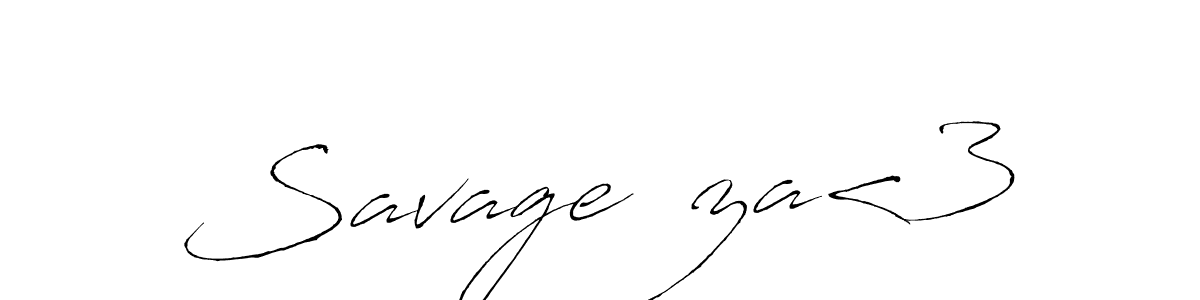 How to make Savage ^za<3 name signature. Use Antro_Vectra style for creating short signs online. This is the latest handwritten sign. Savage ^za<3 signature style 6 images and pictures png