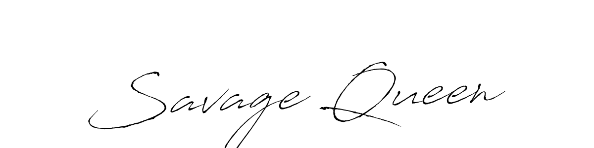 Use a signature maker to create a handwritten signature online. With this signature software, you can design (Antro_Vectra) your own signature for name Savage Queen. Savage Queen signature style 6 images and pictures png