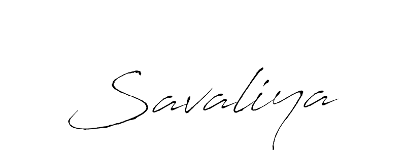 How to make Savaliya signature? Antro_Vectra is a professional autograph style. Create handwritten signature for Savaliya name. Savaliya signature style 6 images and pictures png