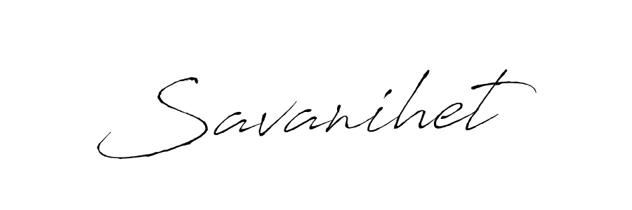 How to make Savanihet signature? Antro_Vectra is a professional autograph style. Create handwritten signature for Savanihet name. Savanihet signature style 6 images and pictures png