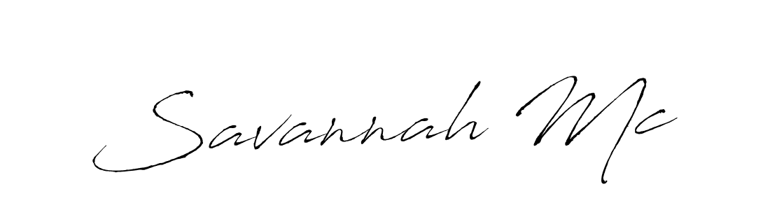 Make a beautiful signature design for name Savannah Mc. Use this online signature maker to create a handwritten signature for free. Savannah Mc signature style 6 images and pictures png