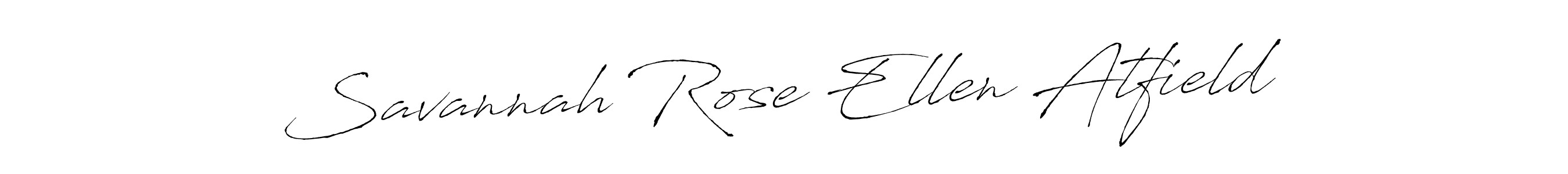 Make a beautiful signature design for name Savannah Rose Ellen Atfield. With this signature (Antro_Vectra) style, you can create a handwritten signature for free. Savannah Rose Ellen Atfield signature style 6 images and pictures png