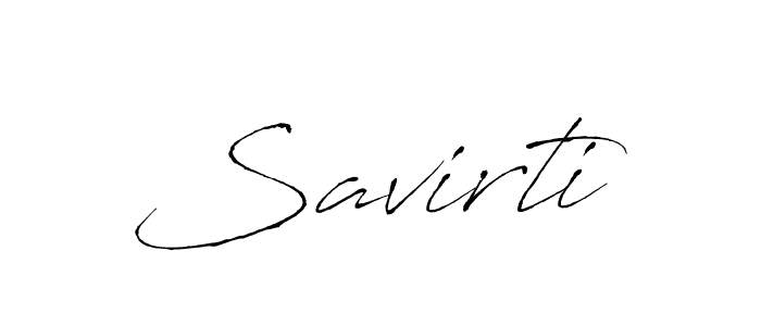 Also we have Savirti name is the best signature style. Create professional handwritten signature collection using Antro_Vectra autograph style. Savirti signature style 6 images and pictures png