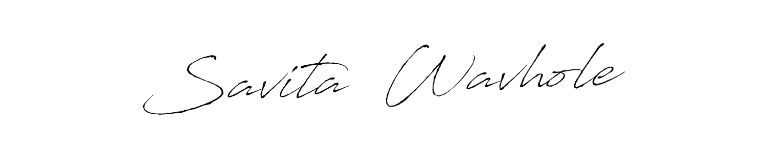 The best way (Antro_Vectra) to make a short signature is to pick only two or three words in your name. The name Savita  Wavhole include a total of six letters. For converting this name. Savita  Wavhole signature style 6 images and pictures png