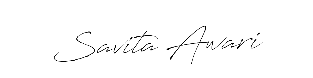 Make a beautiful signature design for name Savita Awari. Use this online signature maker to create a handwritten signature for free. Savita Awari signature style 6 images and pictures png