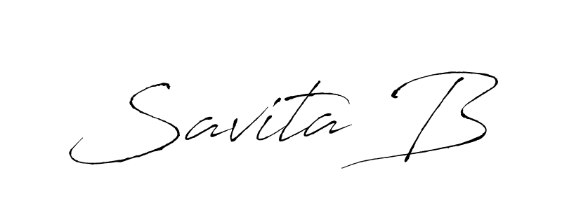 It looks lik you need a new signature style for name Savita B. Design unique handwritten (Antro_Vectra) signature with our free signature maker in just a few clicks. Savita B signature style 6 images and pictures png