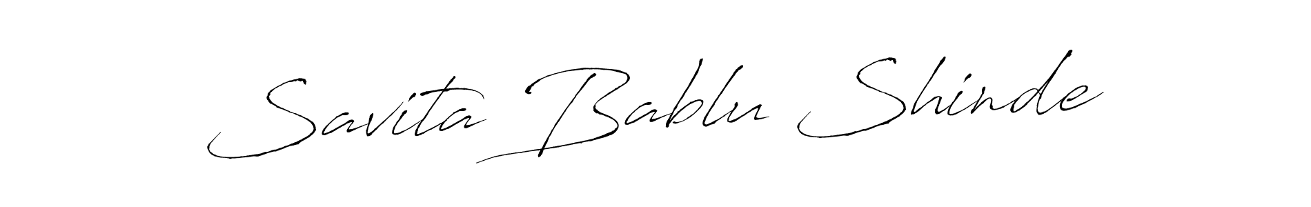 Also we have Savita Bablu Shinde name is the best signature style. Create professional handwritten signature collection using Antro_Vectra autograph style. Savita Bablu Shinde signature style 6 images and pictures png